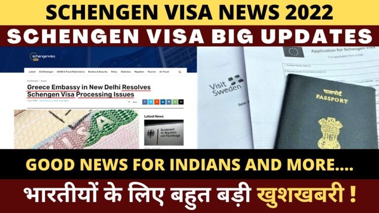 Schengen Visa big updates 2022 | Work Permit 2022 | Europe D Visa 2022 – MK Vlogs