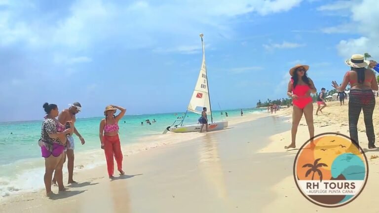 Strandspaziergang Iberostar Resort Punta Cana / Bavaro am 26.06.22
