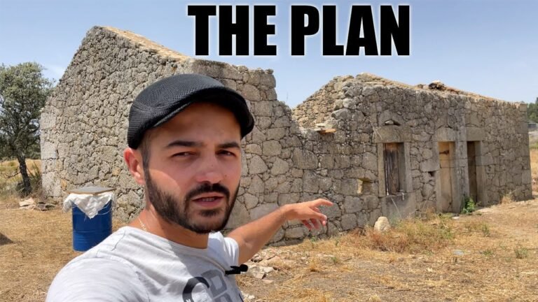 THE PLAN For The Renovations Of The Abandoned House On My Farm In Central Portugal