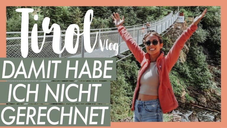 URLAUB IN DEN BERGEN MIT KINDERN MEGA ÜBERRASCHUNG I TIROL TIPPS VERWALLSEE I EILEENA VLOG