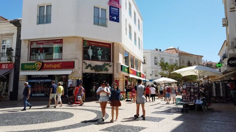 Walking in Lagos, Portugal 🇵🇹 – June 2022 – 4K-HDR Tour