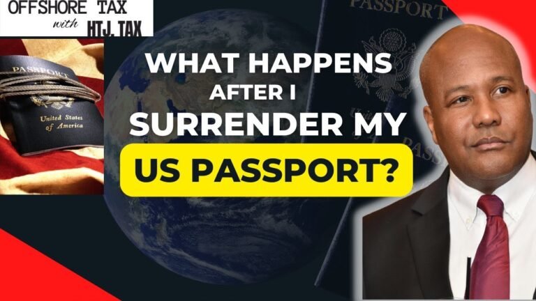 What Happens After I Surrender My US Passport?