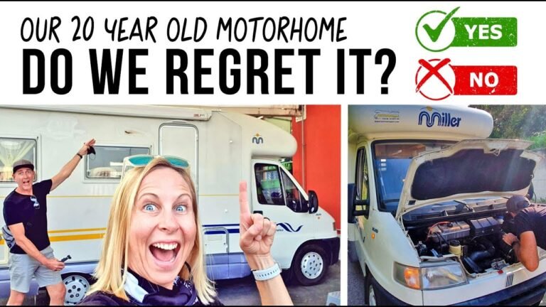 What we LEARNED after one year FULL-TIME in our 20 year old MOTORHOME (Van Life Europe)