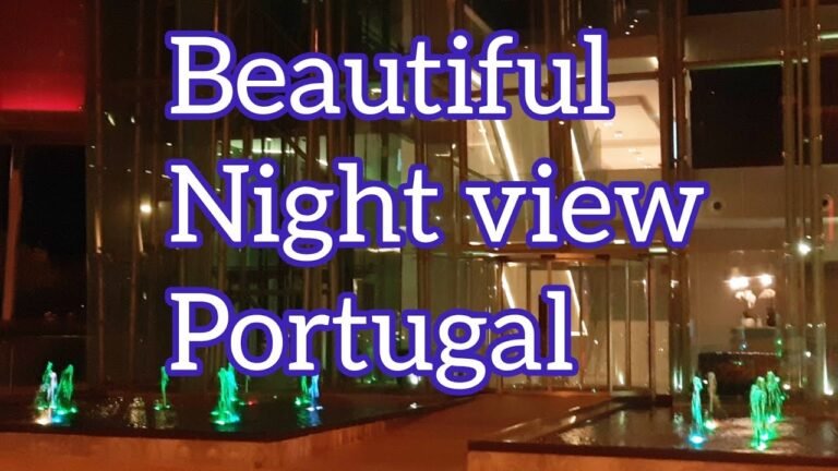 beautiful Night View || Dinner Lisbon,Portugal