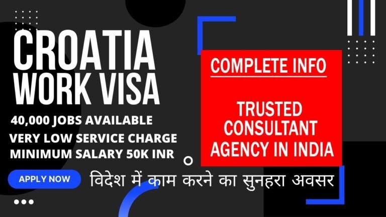 croatia work permit visa 2022 croatia work permit agency in india #a2zservicez croatia work visa