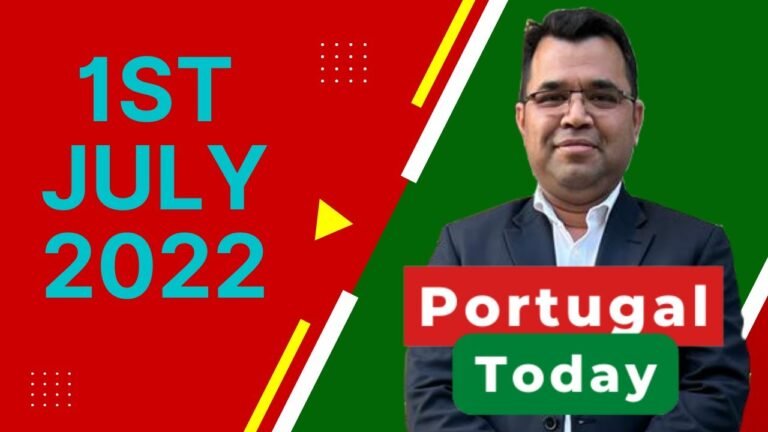 পর্তুগাল টুডে , ১ লা জুলাই  ২০২২ | Portugal Today, 1st July 2022