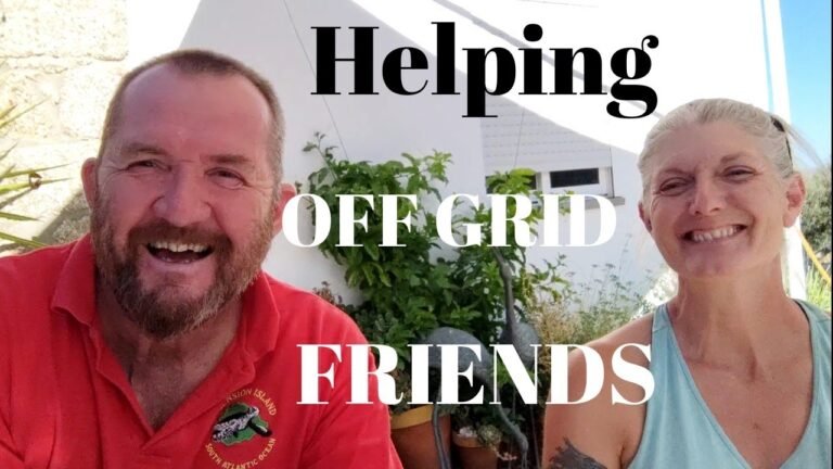 88 : Helping Off Grid Friends in Central Portugal and A Blackberry and Pear Recipe