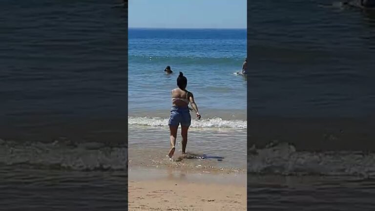 @Salma gurung first time at beach #portugal ⛱️