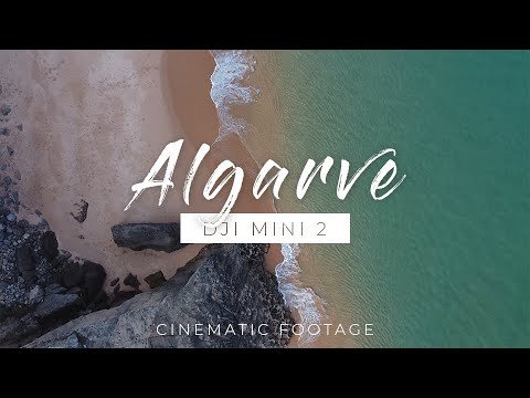 Algarve from above | 4K Cinematic DJI Mini 2 Footage | Portugal drone Aerials | Relaxation video