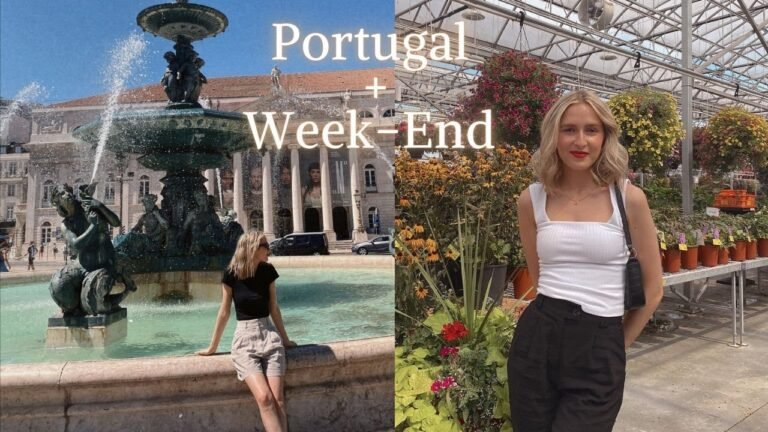 Après-midi au parc, Ménage, Routine télé-travail + Vlog Portugal ! ❤️