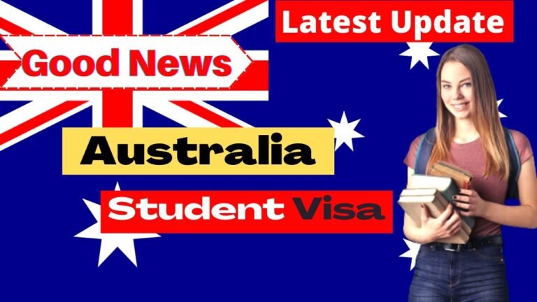 Australia Study Visa Latest Update | Student Visa Update | Australia Visa News | Australia Visa