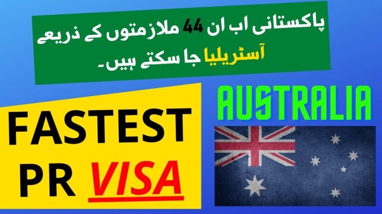 Australia's fastest permanent residency visa through 44 occupations | VISA GURU