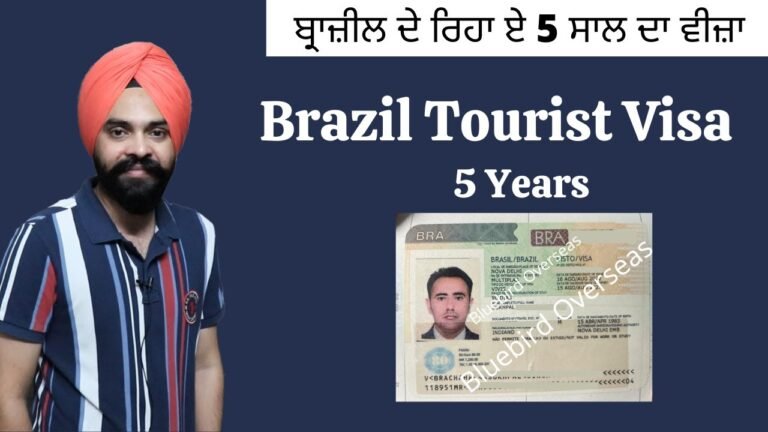 Back to Back – Brazil 5 Years Tourist Visa From India