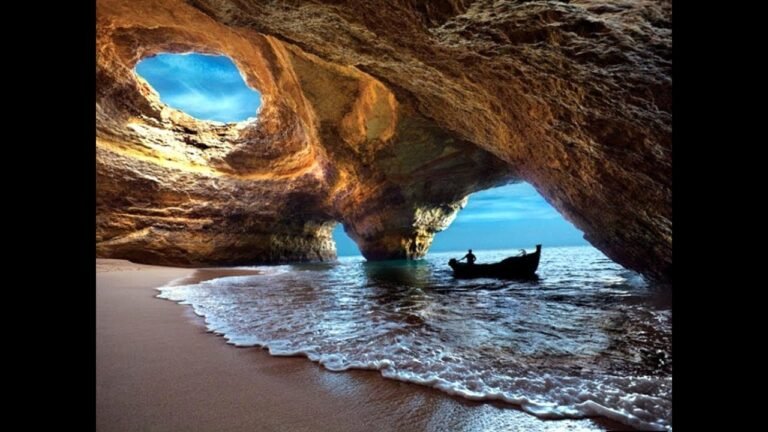 Beautiful Sea Cave in the world, Benagil Beach Sea Cave, Algarve, Portugal