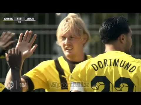 Borussia Dortmund vs Antalyaspor 1-1 Club Friendly Goals Highlights Resumen 2022 HD