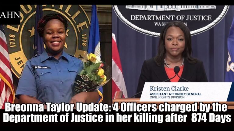 Breonna Taylor: 4 Officers Charged; DOJ was created in 1870 to protect Black People’s Rights