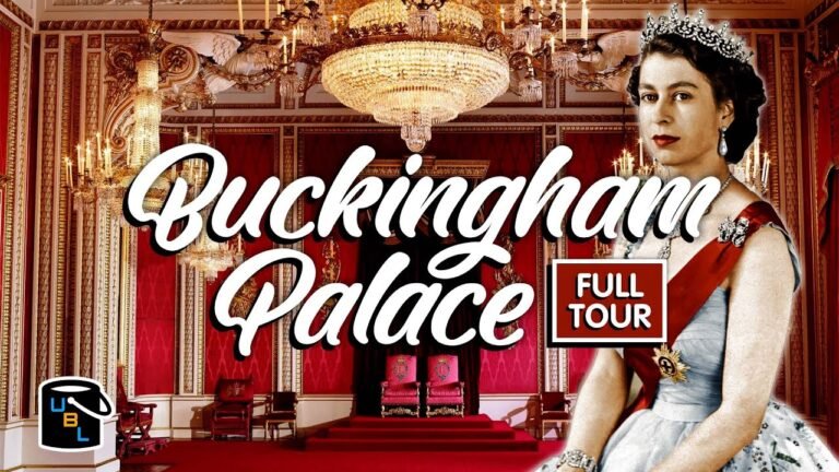 🏰 Buckingham Palace – The FULL Tour of Queen Elizabeth II's Royal Residence – London Guide 🏰