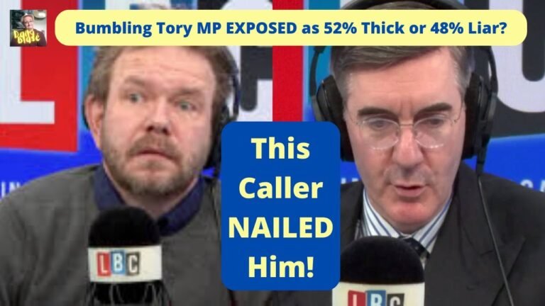 Bumbling Tory MP Really Exposed to be 52% Thick Or 48% Dishonest?