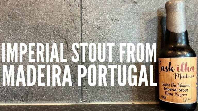 Cask ilha Madeira Imperial Stout Tinta Negra | Beer House Brewery Portugal