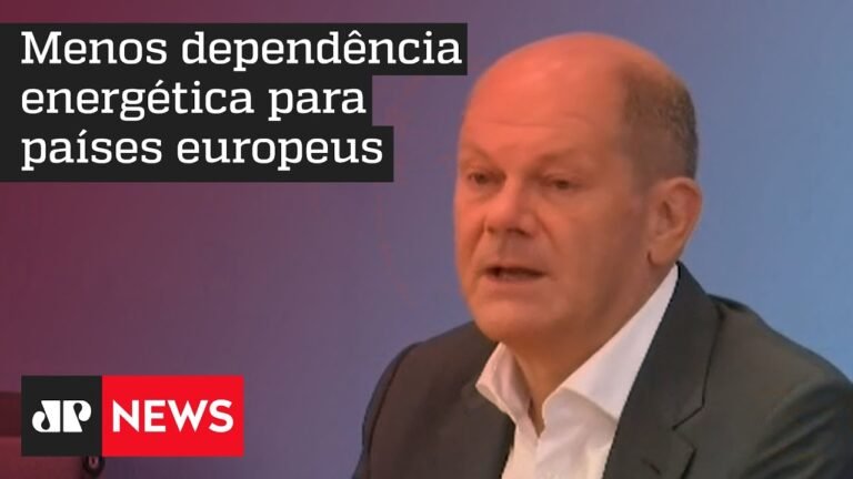 Chanceler alemão defende extensão de gasoduto da Espanha e Portugal ao continente