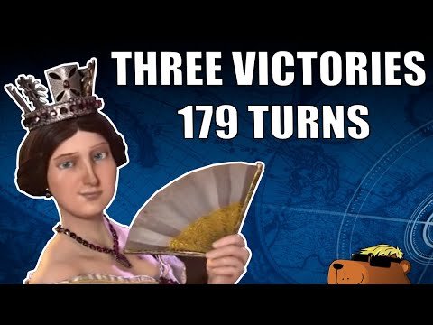 Civ 6 | This Is How I Won Three Times In 179 Turns (#3 Deity England Civilization VI)