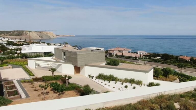 Contemporary villa for sale with stunning sea views in Praia da Luz, Western Algarve