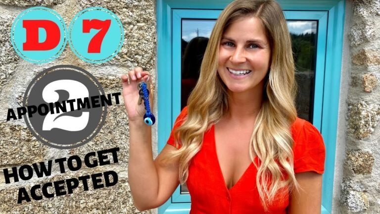 D7 Visa second appointment all you need to know | Portugal D7