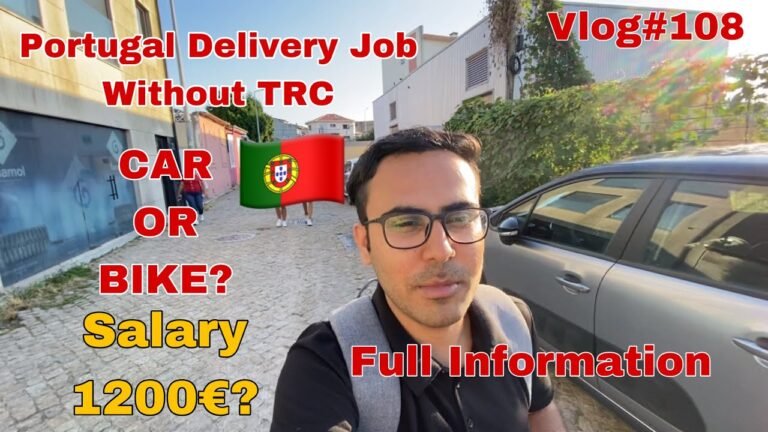 Delivery Jobs In Portugal | Food Delivery In Portugal | Delivery Boy Jobs In Portugal | Portugal