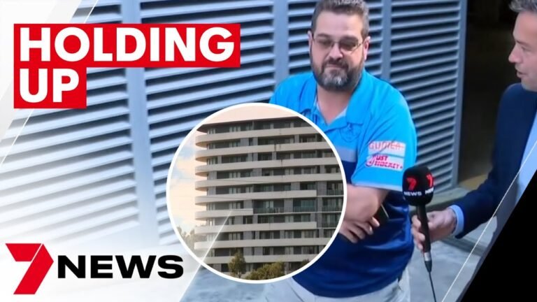 Developers of Canterbury apartment block answer questions about building quality | 7NEWS