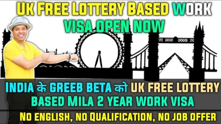 EK BOY KO MILA UK YOUTH MOBILITY Visa | UK 2 Years free lottery based work visa