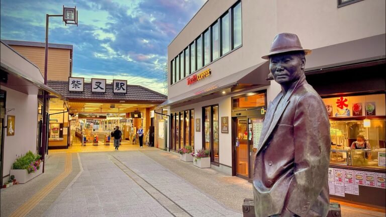 🔴Evening Walk in Shibamata / Sushi Train with @Lemi from Japan @Japanese Emi channel