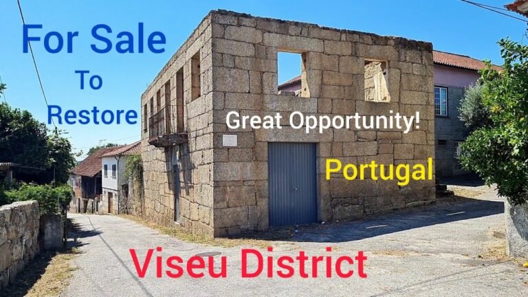 For Sale in Portugal €55.000 | À Venda Propriedade no Distrito de Viseu – Portugal