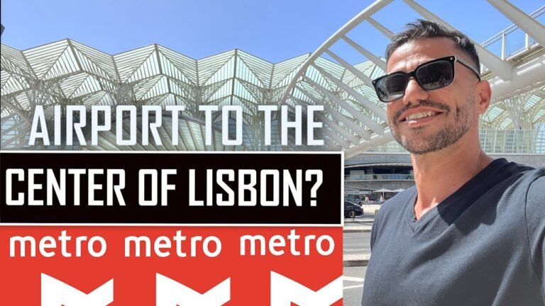 HOW TO GET TO DOWNTOWN LISBON FROM THE AIRPORT ✈ (LIS)