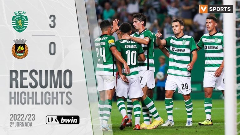 Highlights | Resumo: Sporting 3-0 Rio Ave (Liga 22/23 #2)