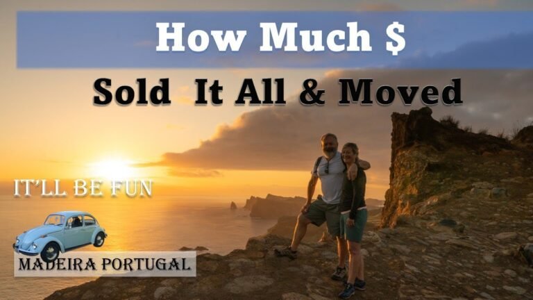 How Much Does it COST to Move to Portugal from the USA | Moving to Madeira | @It'll Be Fun