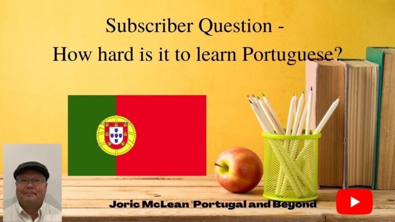 How hard is Portuguese to learn? Travel Vlog How hard is Portuguese to learn? Travel Vlog