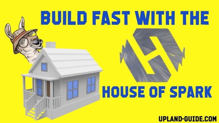 How to rent out your spark and earn UPX in the metaverse with the House of Spark