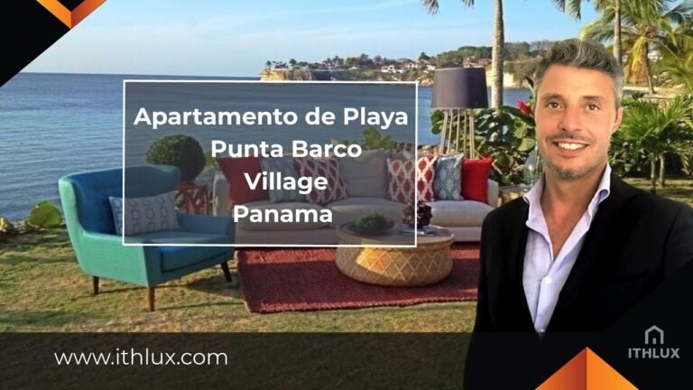 ITH1267 PUNTA BARCO – APARTAMENTO DE PLAYA – SAN CARLOS – VENTA. António Almeida ITHLUX Panamá