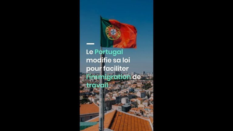 Le Portugal modifie sa loi pour faciliter l'immigration de travail