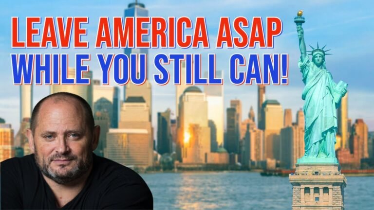 Leave America ASAP – While You Still Can!