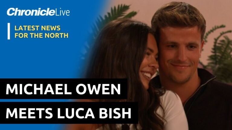 Love Islands' Luca Bish finally meets Gemma Owen's dad