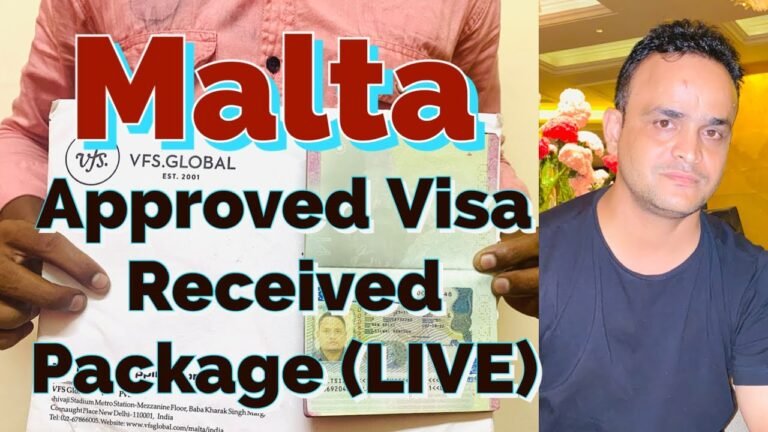 Malta Approved Work Visa Opening Package | Nepali National Received Visa After 110 Days LIVE Video