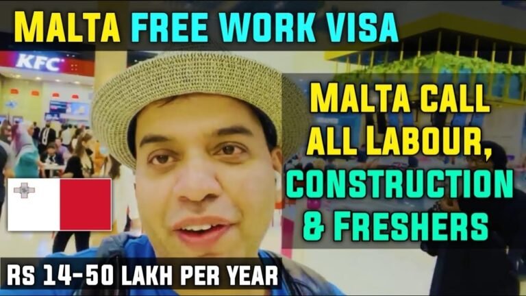 Malta Construction Helper , Labour & fresher jobs for Indian, Pakistani, Bangladeshi & Nepali