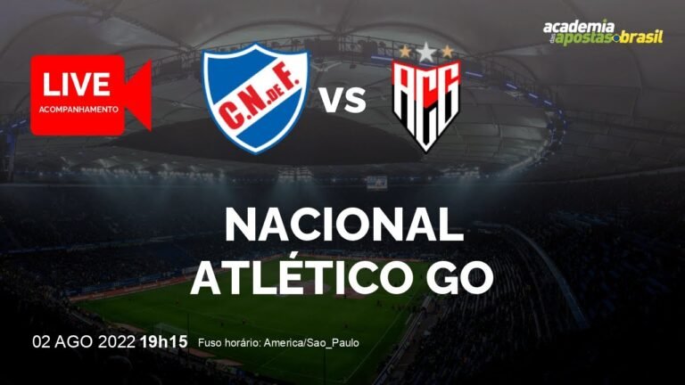 NACIONAL (URU) X ATLÉTICO-GO AO VIVO | COPA LIBERTADORES – QUARTAS DE FINAL – IDA | NARRAÇÃO