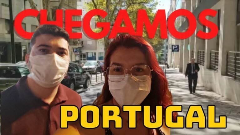 NOSSO PRIMEIRO DIA EM PORTUGAL + Tour pelo quarto de hotel