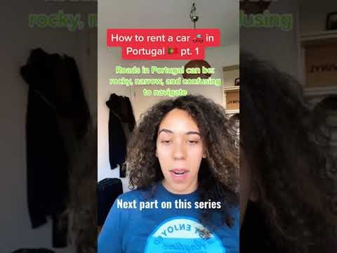 Next part on how to rent a car in Portugal .. don’t miss these travel tips #portugal #traveling