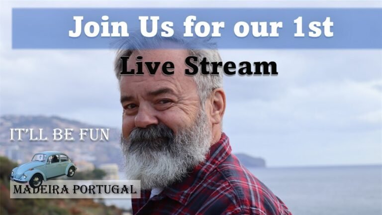 Our First Live Stream Test 7pm | Madeira Portugal | @It'll Be Fun