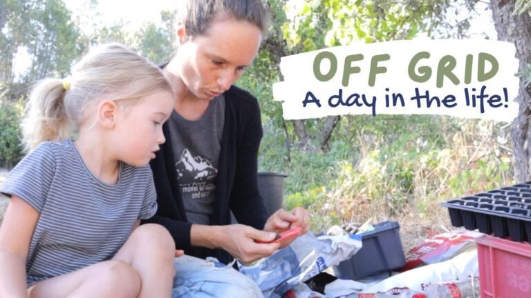 Our daily life OFF GRID. A sneak peek in our routines and life. Day in our live living in Portugal.