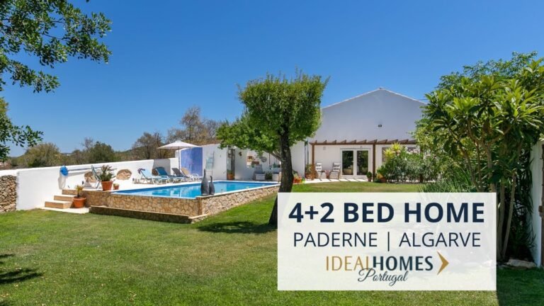 Paderne, Algarve – 4 Bed Property with a 2 Bed Annex for Sale close to Albufeira