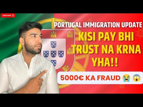 Portugal 🇵🇹 Immigration Update – 5000Euro Fraud 😭 for Biometric – Don't Trust Anyone Here